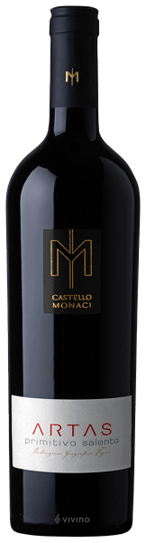 Castello Monaci Primitivo Salento Artas 2017