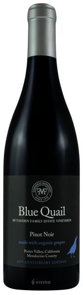 McFadden Vineyard Blue Quail Pinot Noir 2019
