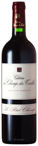 Ch?teau du Champ des Treilles Le Petit Champ Bordeaux 2019