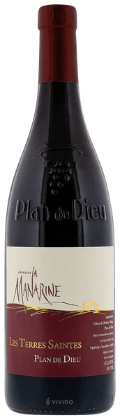 Domaine La Manarine Les Terres Saintes  'Plan de Dieu' 2019