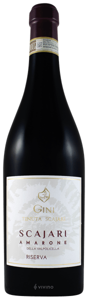 Gini Scajari Amarone della Valpolicella Riserva 2010