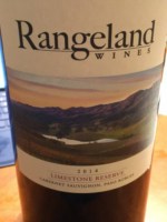 Rangeland Limestone Reserve Cabernet Sauvignon 2012