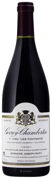 Domaine Joseph Roty Les Fontenys Gevrey-Chambertin 1er Cru 2015