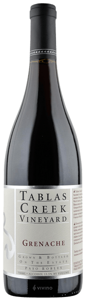 Tablas Creek Vineyard Grenache 2018