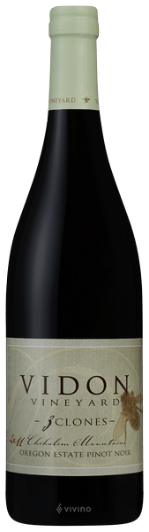 Vidon 3 Clones Oregon Estate Pinot Noir 2017