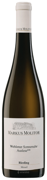 Markus Molitor Wehlener Sonnenuhr Riesling Auslese 2016