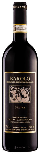 Crissante Alessandria Galina Barolo 2008