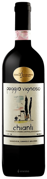 Fattoria Bibbiani Poggio Vignoso Chianti 2019