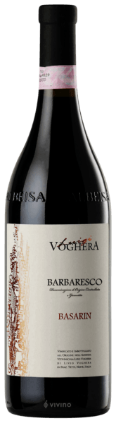 Luigi Voghera Basarin Barbaresco 2018