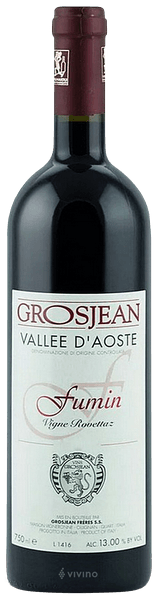 Grosjean Vigne Rovettaz Fumin 2015