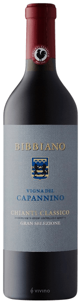 Bibbiano Vigna del Capannino Gran Selezione Chianti Classico 2018