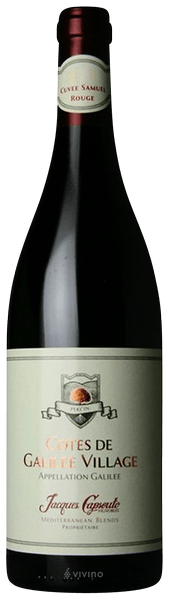 Jacques Capsouto Cuv?e Samuel Cotes de Galilee Village Rouge 2015