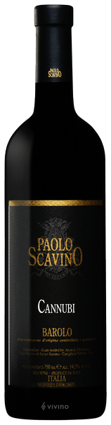 Paolo Scavino Barolo Cannubi 2000