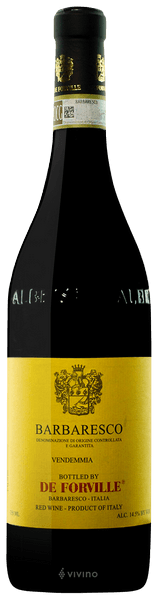 De Forville Barbaresco 2018