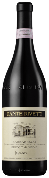 Dante Rivetti Bricco Riserva Barbaresco 2009