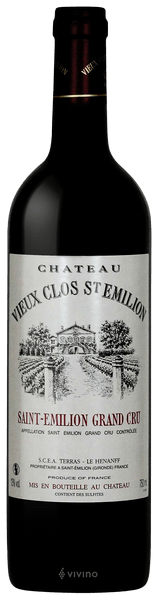 Ch?teau Vieux Clos St. Emilion Saint-?milion Grand Cru 2016
