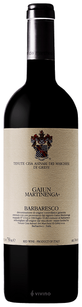 Marchesi di Gresy Barbaresco Gaiun Martinenga 2009