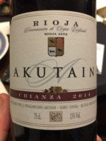Bodega Akutain Crianza 2014