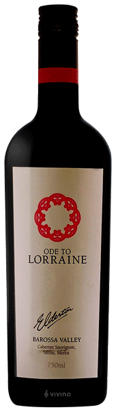 Elderton Ode To Lorraine Cabernet Sauvignon - Shiraz - Merlot 2015
