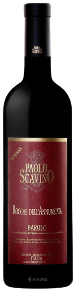 Paolo Scavino Rocche dell'Annunziata Barolo Riserva 2011