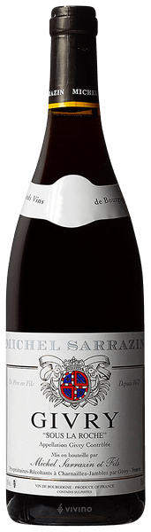 Michel Sarrazin Givry 'Sous La Roche' 2020