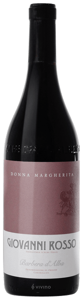 Giovanni Rosso Donna Margherita Barbera d'Alba 2016