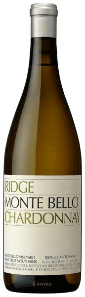 Ridge Vineyards Monte Bello Chardonnay 2019