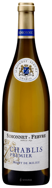 Simonnet-Febvre Mont de Milieu Chablis Premier Cru 2018