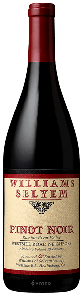 Williams Selyem Westside Road Neighbors Pinot Noir 2018