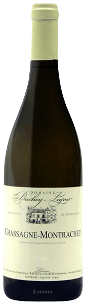 Domaine Bachey-Legros Chassagne-Montrachet 2018