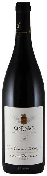 Franck Balthazar Cornas Cuv?e Casimir Balthazar 2017