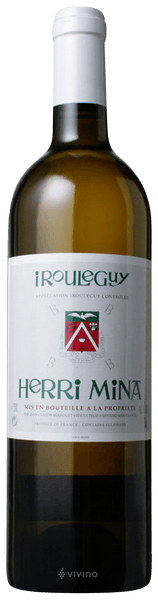 Famille Berrouet Irouleguy Herri Mina Blanc 2020