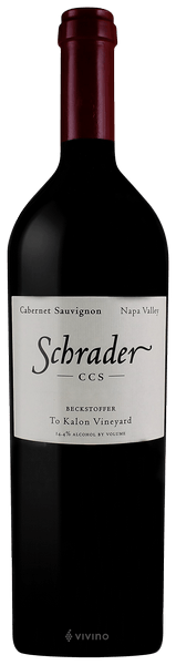 Schrader Cabernet Sauvignon CCS Beckstoffer To Kalon Vineyard 2014