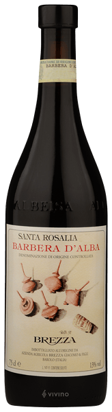 Brezza Santa Rosalia Barbera d'Alba 2016