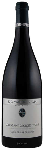 Patrice Rion Nuits-Saint-Georges 1er Cru 'Clos des Argilli?res' 2012