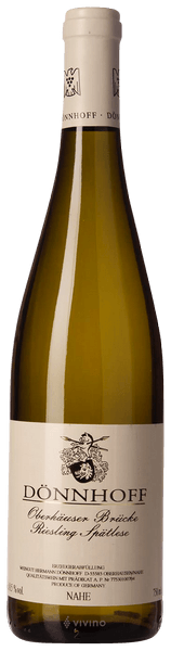 D?nnhoff Oberh?user Br?cke Riesling Sp?tlese 2020