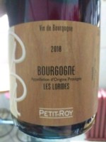 Petit Roy Bourgogne Les Lormes 2019