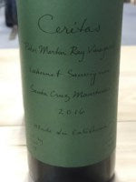 Ceritas Peter Martin Ray Vineyard Cabernet Sauvignon 2016