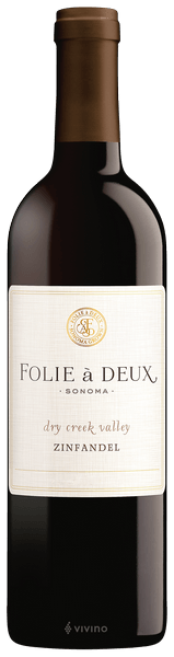 Folie ? Deux Dry Creek Valley Zinfandel 2018