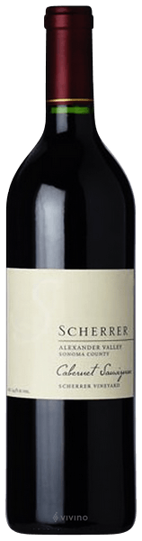 Scherrer Vineyard Cabernet Sauvignon 2012