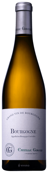Camille Giroud Bourgogne Blanc 2015