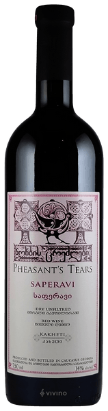 Pheasant's Tears Saperavi 2020