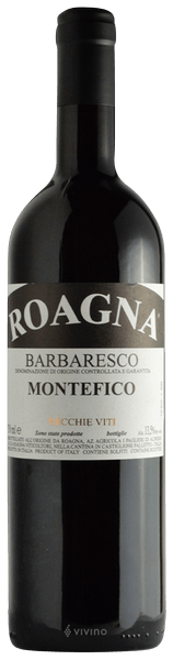 Roagna Montefico Barbaresco Vecchie Viti 2013