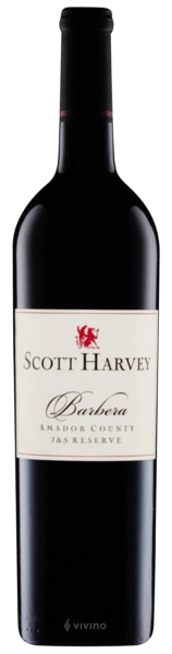 Scott Harvey J & S Reserve Barbera 2017