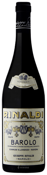 Giuseppe Rinaldi Cannubi San Lorenzo - Ravera Barolo 2001