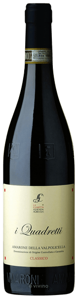 La Giaretta I Quadretti Amarone della Valpolicella Classico 2015