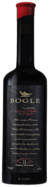 Bogle Petite Sirah Port 2017