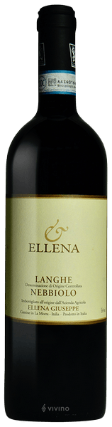 Ellena Giuseppe Langhe Nebbiolo 2019