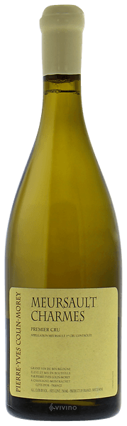 Pierre-Yves Colin-Morey Meursault Charmes Premier Cru 2018