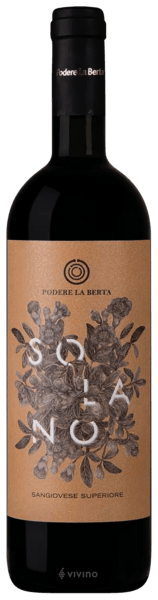 Podere La Berta Solano Superiore Sangiovese 2017